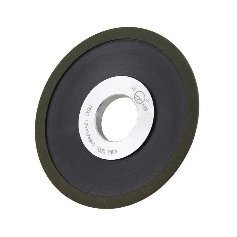 Ultra-Thin Tungsten Steel Alloy Saw Blade Disc Grinding Wheel Green Sand Oblique Edge with Diamond Tooth Resin Bonded