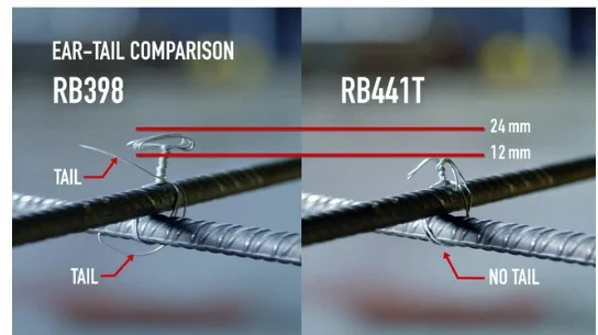 Max Twintier RB441T Cordless Rebar Tying Tools for Reinforcing Rebar