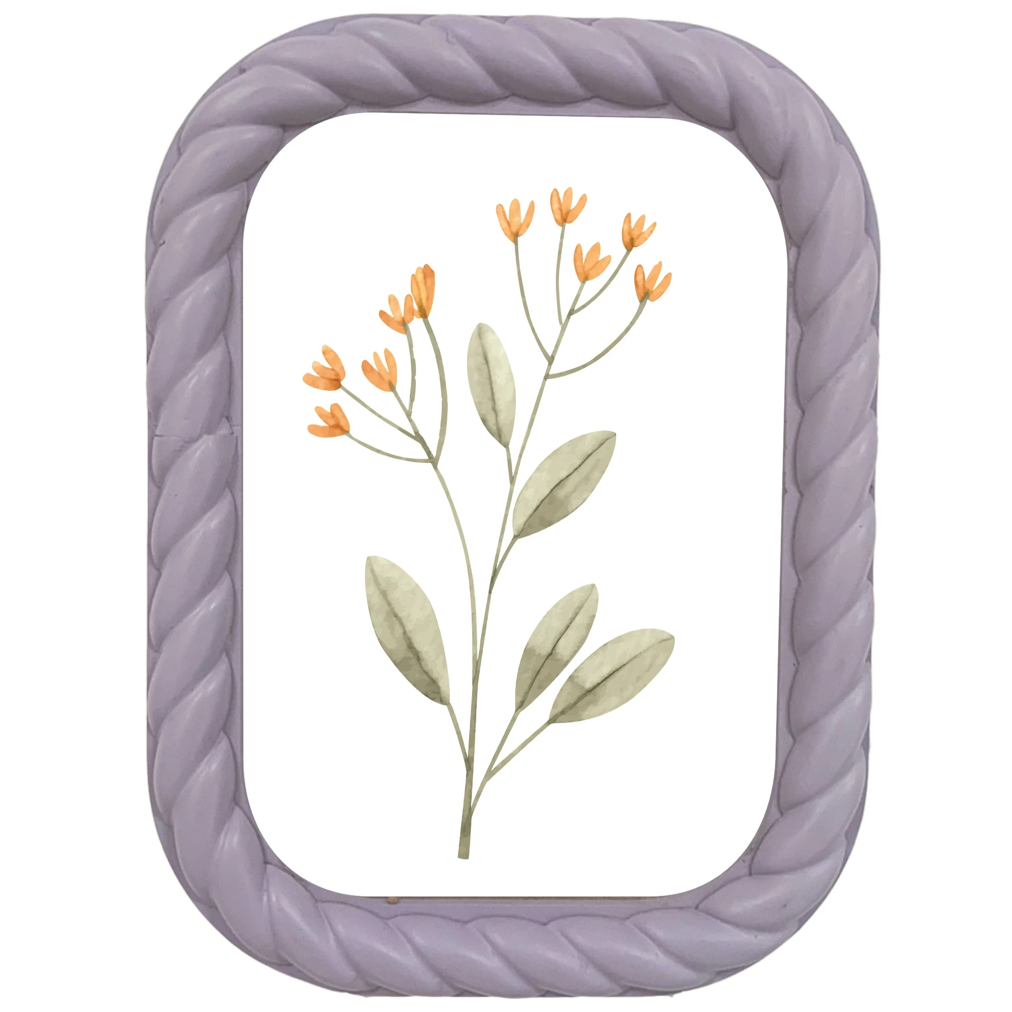 PHOTA Twist Rounded Corner Picture Frame with Customized Size