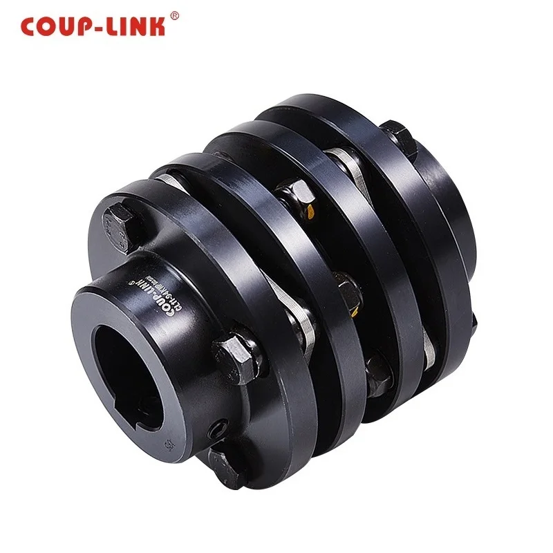 Flexible Flange Shaft Dsic Spacer Coupling With Keyway Shaft Coupler Extender