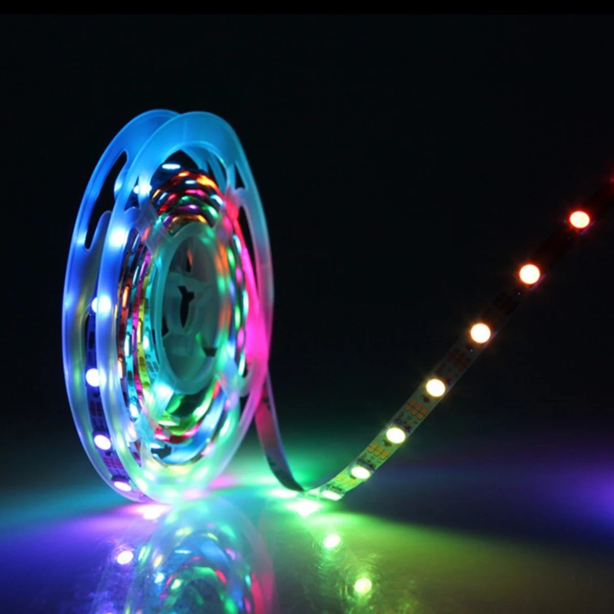 Смарт-5050 RGB Светодиодная лента Ws2811 ws2812b tuya alexa SMD5050 RGBIC