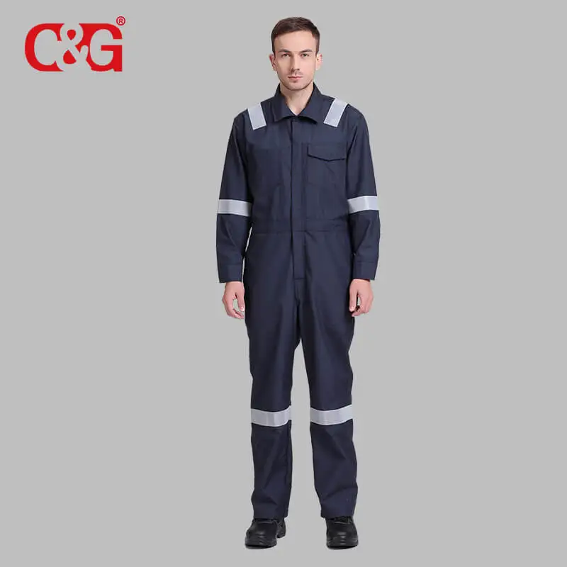 Safety Fireproof Suit Workwear Aramid Coverall