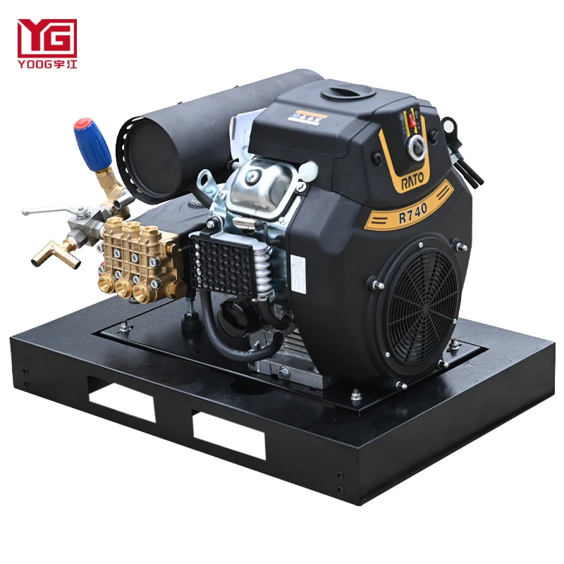 Бензин 5000psi 5.5gpm легкое в переноске амортизатор для двигателя RATO домашней очистки поверхности мойки давления грузовика