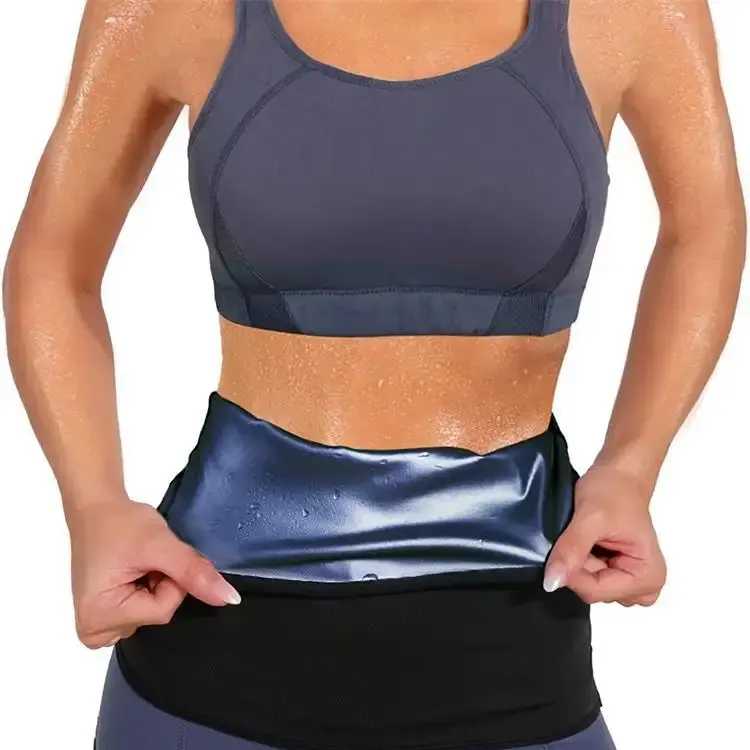 Stomach Wrap Waist Trainer Sauna Sweat Band Fitness Slimming Belt Neoprene-Free Body Shaper Waist Trimmer For Women Bodybuilding