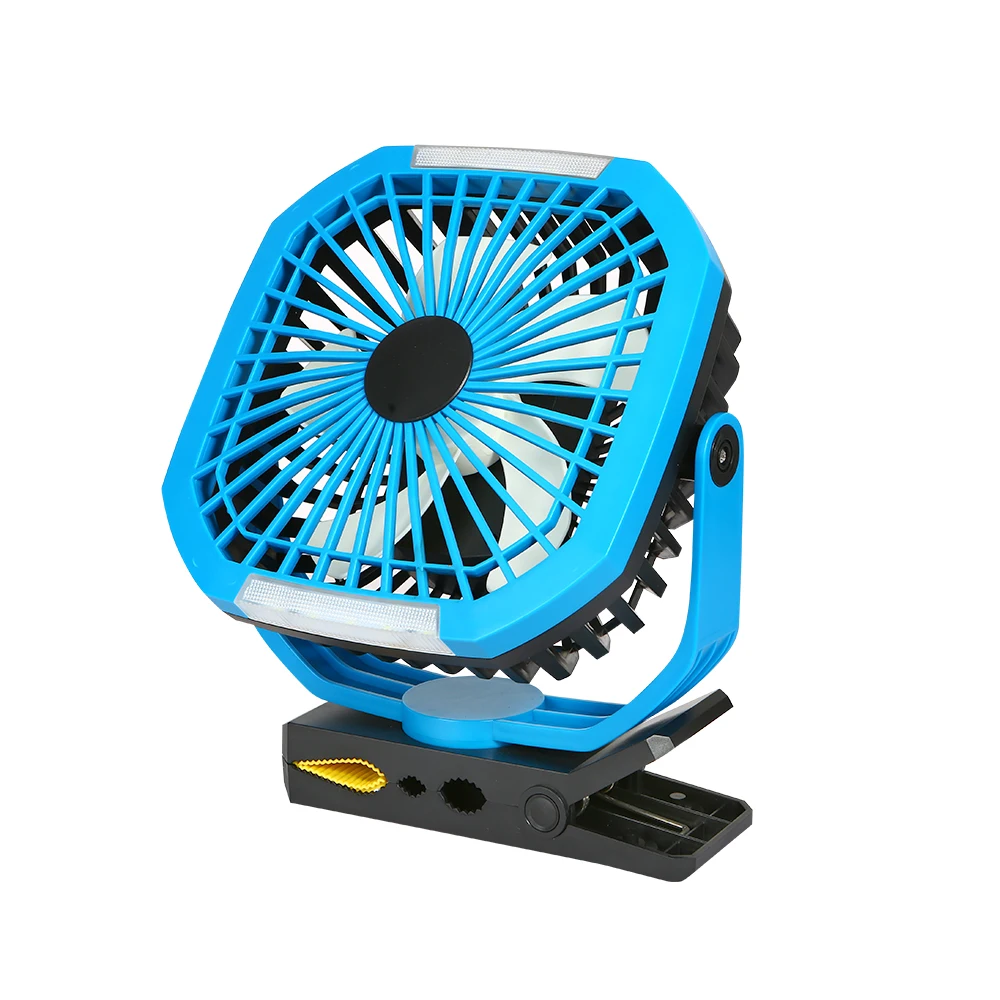 Best seller portable mini camping clip stroller fan Tools fan rechargeable fan with led light