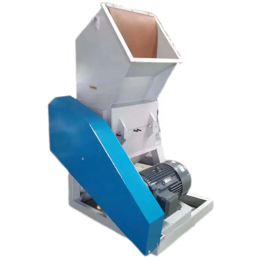 Double Shaft Scrap Metal Shredder for Recycling Wastes Plastic PET Bottle Bag with Washing Line