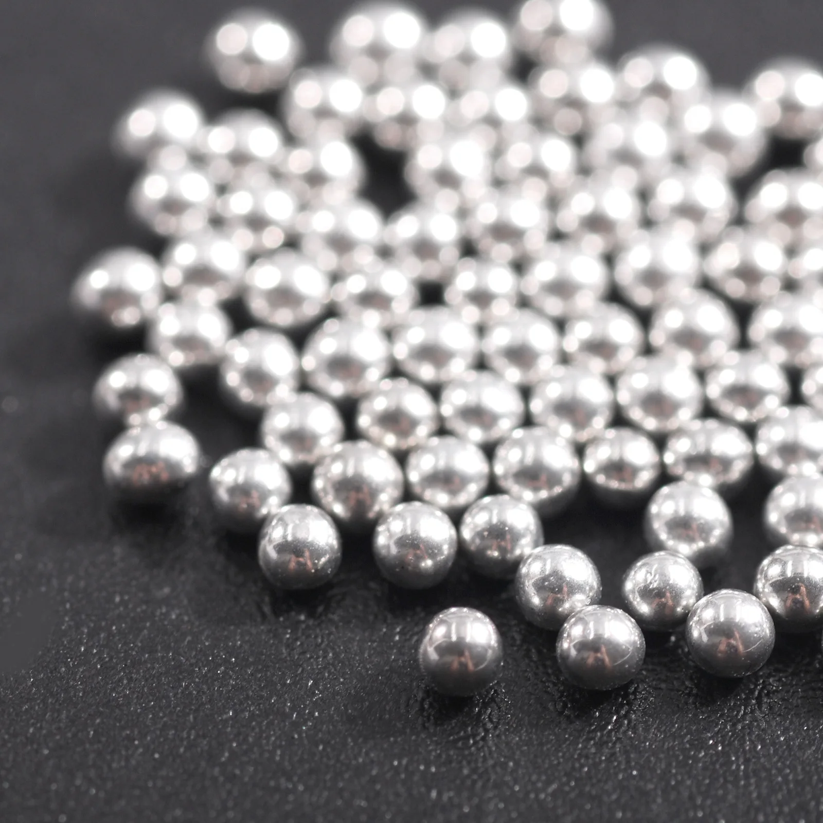 450g/bag 2mm Wholesale Glass pearls Round Colorful Beads Without Holes For Nail Craft Jewelry Making Accessories