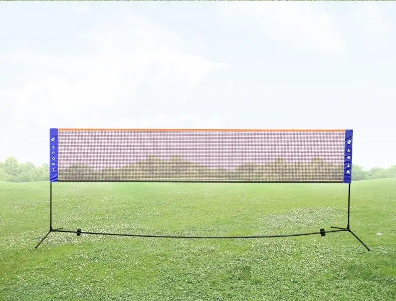 Factory Price Quality Durable Folding Badminton Net Set