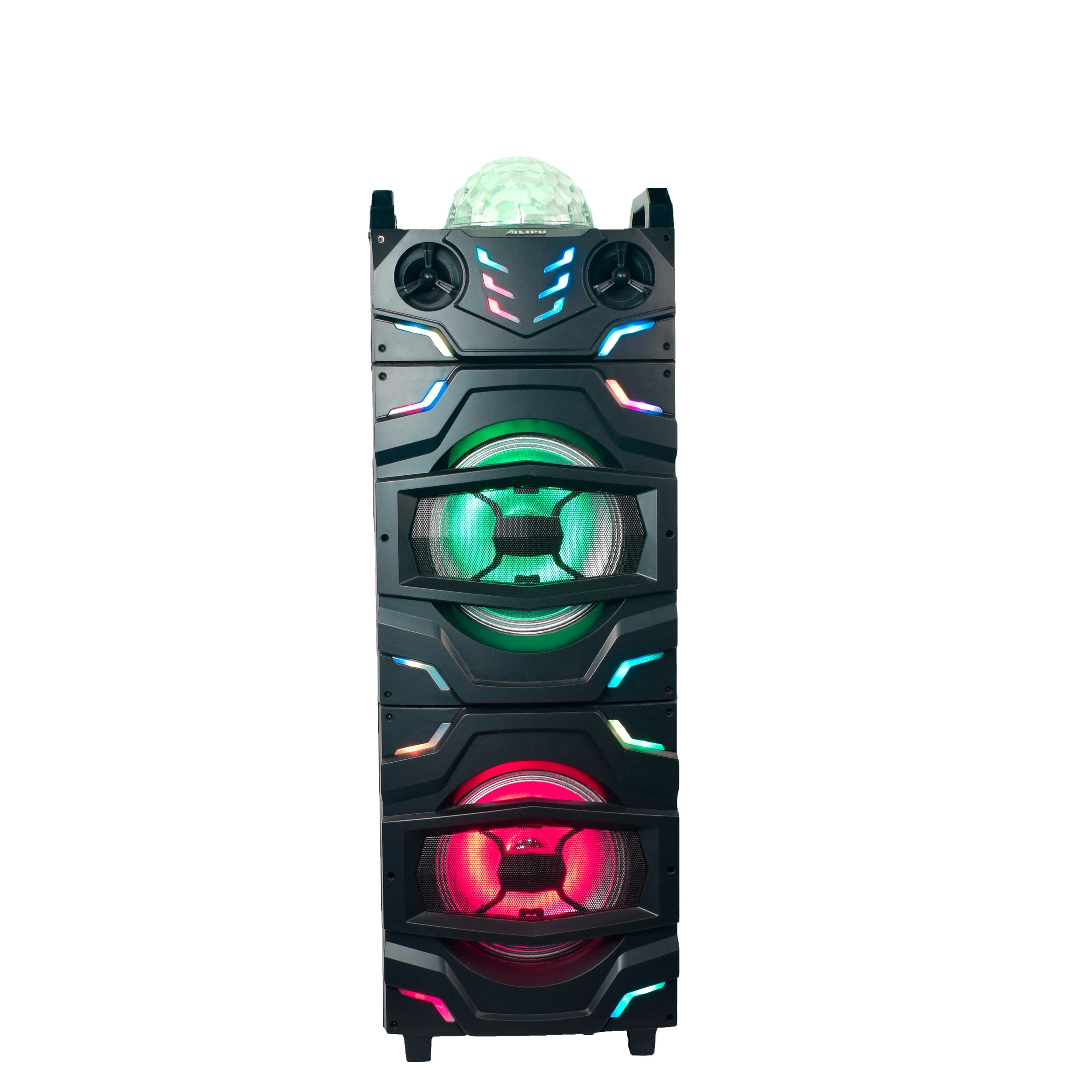 Manufacturer Subwoofer Big Powered Audio Player Karaoke Speaker Bass DJ Party Speakers With Mic