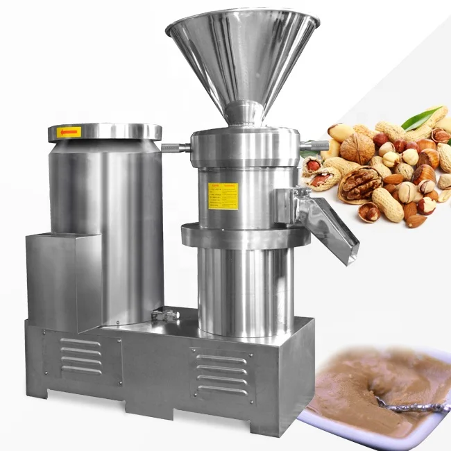 High-powered stainless steel lab sesame colloid mill with lowest price/tahini machine peanut making