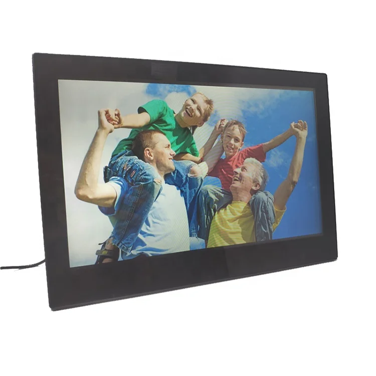 
Wholesale 13.3 Inch Download Free Mp3 Mp4 Digital Clock Photo Frame With Battery Screen For Advertising 