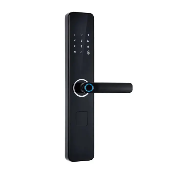 Smart WiFi Tuya APP finger lock Access Electronic Fingerprint Digital Smart Lock Door For Home Wooden Doors