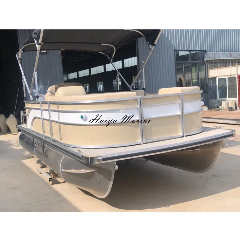 Pontoon boat for water party use Chinese supplier