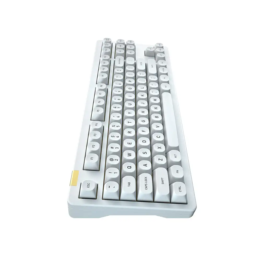 Idobao ID87 Bestype TKL 87 клавиш Алюминиевый CNC Горячая замена южнообразная механическая клавиатура с латунным весом