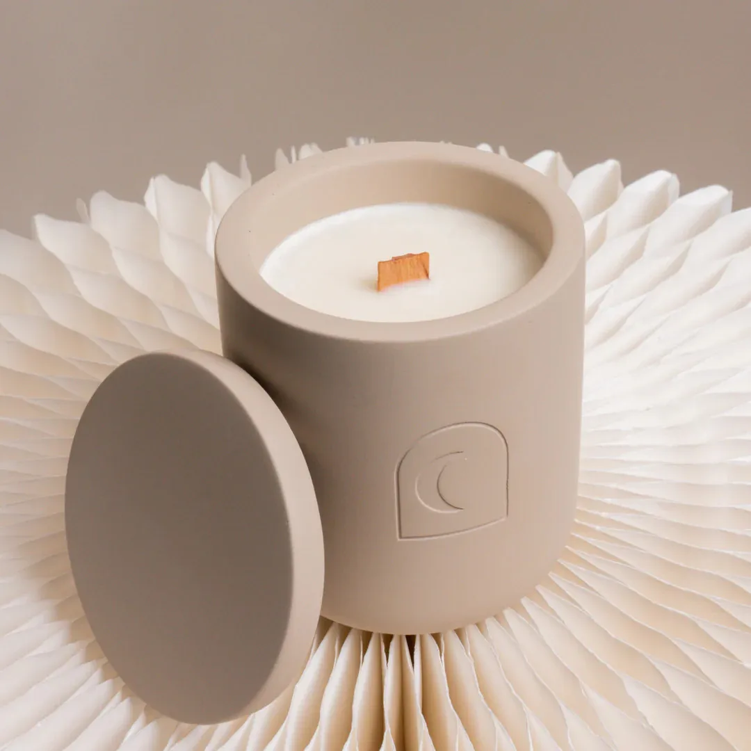 Kabbalah  Luxury Candle Holders Lanterns Ceramic Candle Jar with Lid Custom Candles