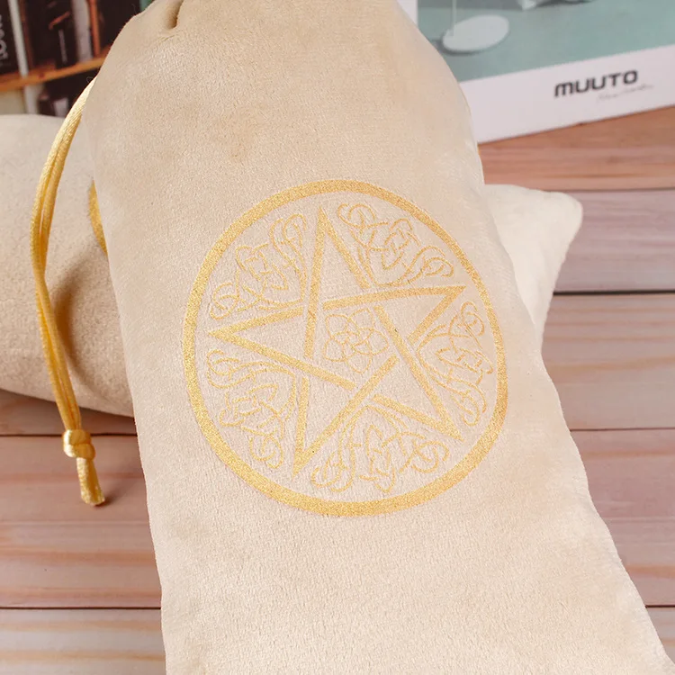 Large velvet bags wholesale jewelry velvet drawstring pouches tarot card bag
