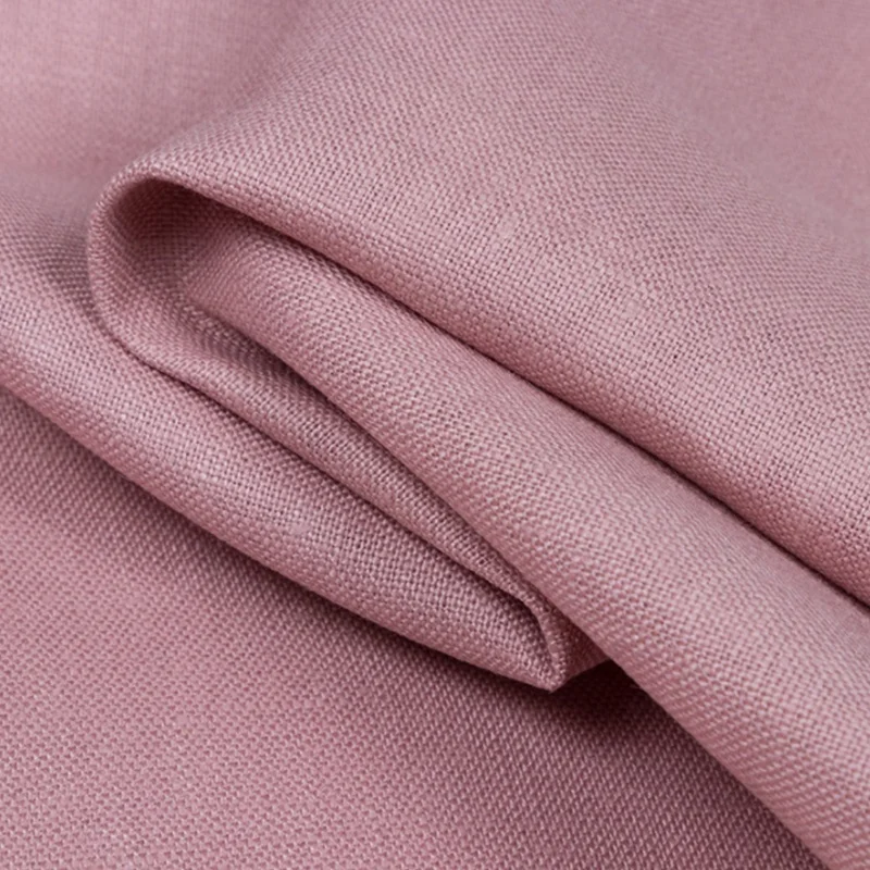 KEETE Multicolor choose pure linen fabric 100% linen washed organic linen fabric for shirts garment stock