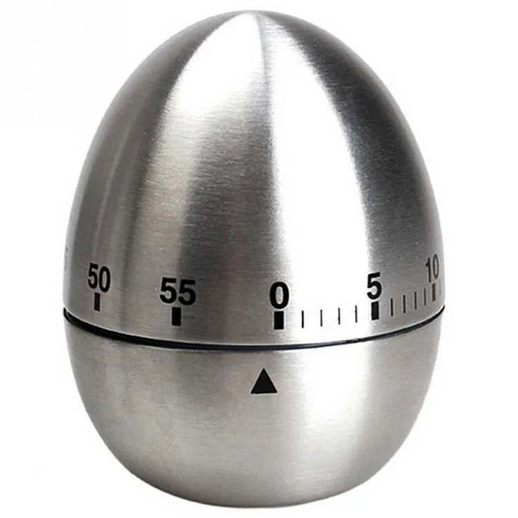 Metal Egg Timer Reminder 55 Minutes Timer Creative Kitchen Mechanical Timer
