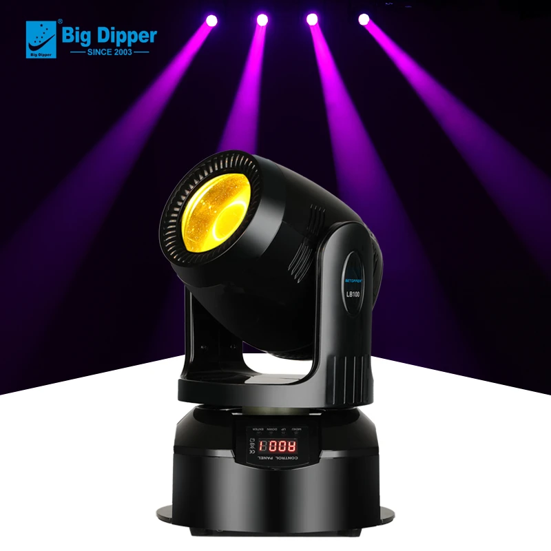 Светодиодный прожектор LB100 Big Dipper подвижный светильник с DMX для шоу дискотек вечеринок музыкальный