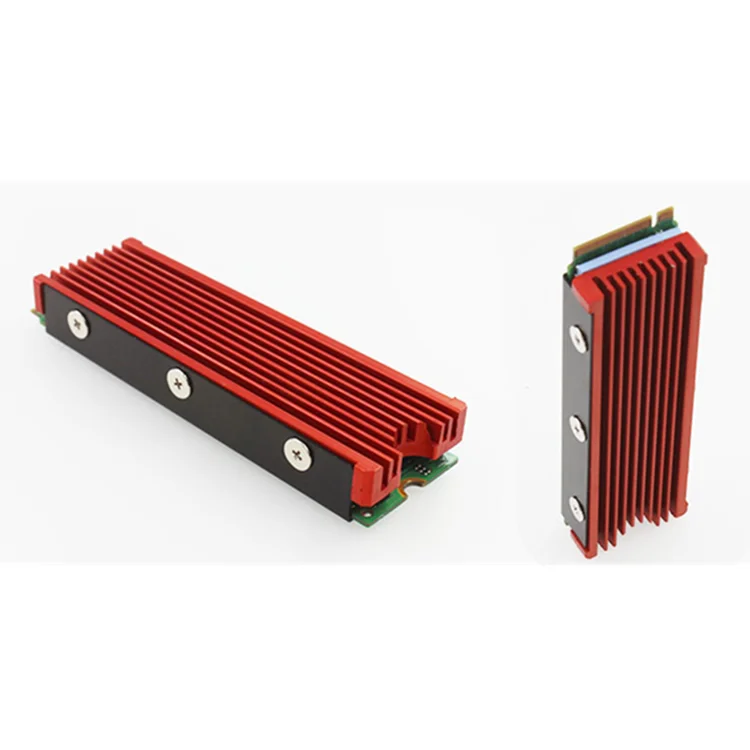 Умная электроника ~ радиатор NVME NGFF M.2 2280 алюминиевый лист жесткий диск охладитель теплопроводность Кремниевая пластина