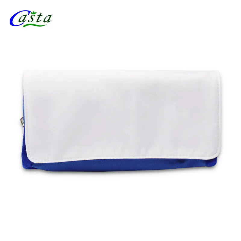 Wholesale Sublimation Blank Women Travel Makeup Cosmetic Pouch Bags Custom Pencil Bag For Girls