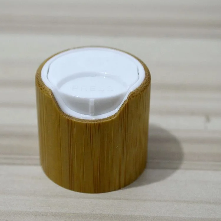 Hot Selling Cheap Custom Wholesale Recyclable Bamboo Lid Inner Plastic Press Cap
