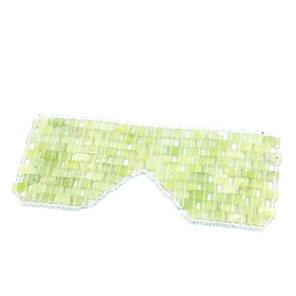 Sleeping Eye Mask Jade Eye Mask Therapy Anti Fatigue Relax Eyeshade