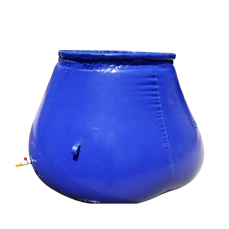 Customized plastic hot sale rain inflatable new cone water storage tank foldable