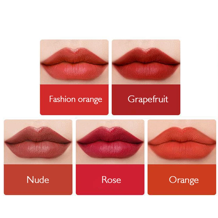 new high quality private label lipstick vegan custom logo gold thin tube lipstick
