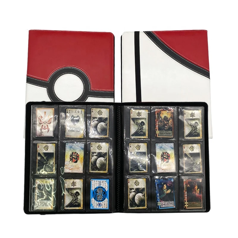 Игровая карточка Pokemon с эластичными 360 карманами фотоальбом игровая на заказ бейсбольные футбольные