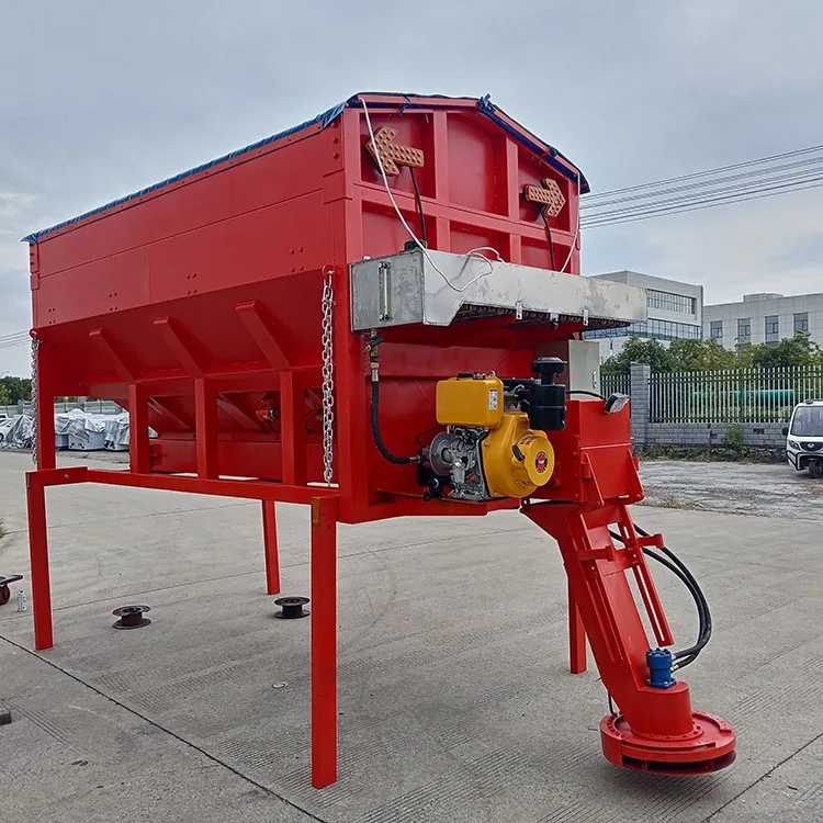 2023  New design 6 8 10 cubic meters Vehicle mounted  automation salt spreader for ice pavement
