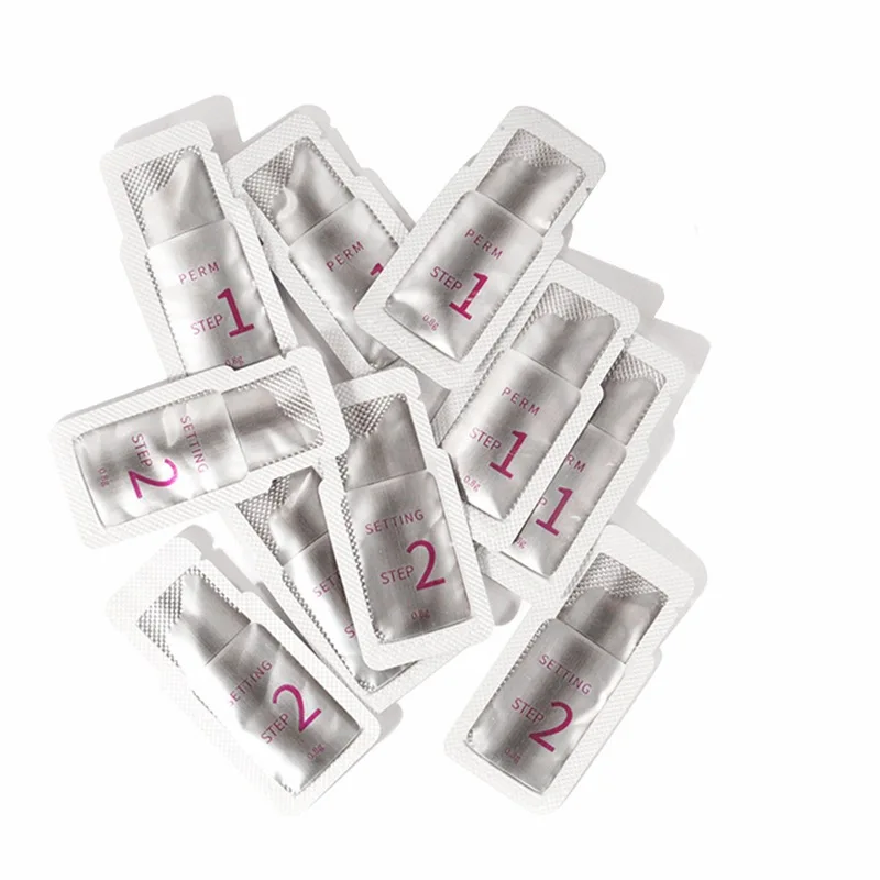 Wholesale lash lift sachets kit step 1 2 3 Lash Lifting Perming Custom Logo lash curler kit eyebrow lamination kit brow lift