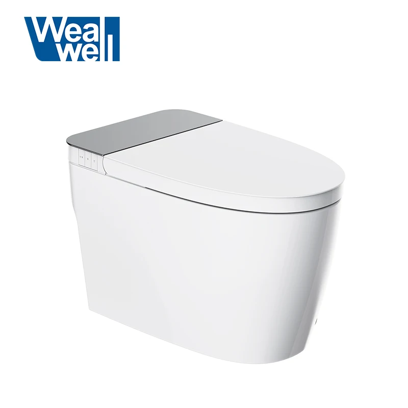 S-trap Light Intelligent Function Toilet for Engineering Projects Intelligent Full/ Eco Dual Flush Smart Toilet