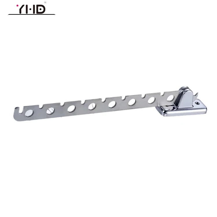 Wall Mount laundry hanger dryer rack closet rods  folding clothes rail