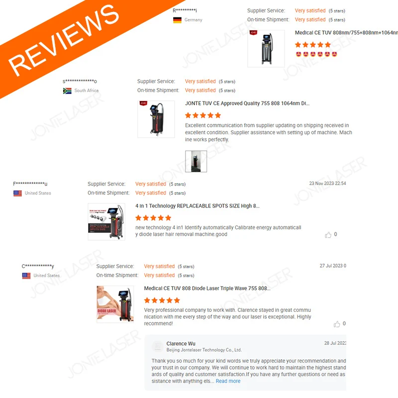 AGENT MEDICAL CE 1200w ReplaceableSpotssize 4 In 1 4 wavelength 755 808 940 1064 808m Diode Laser Hair Removal machine