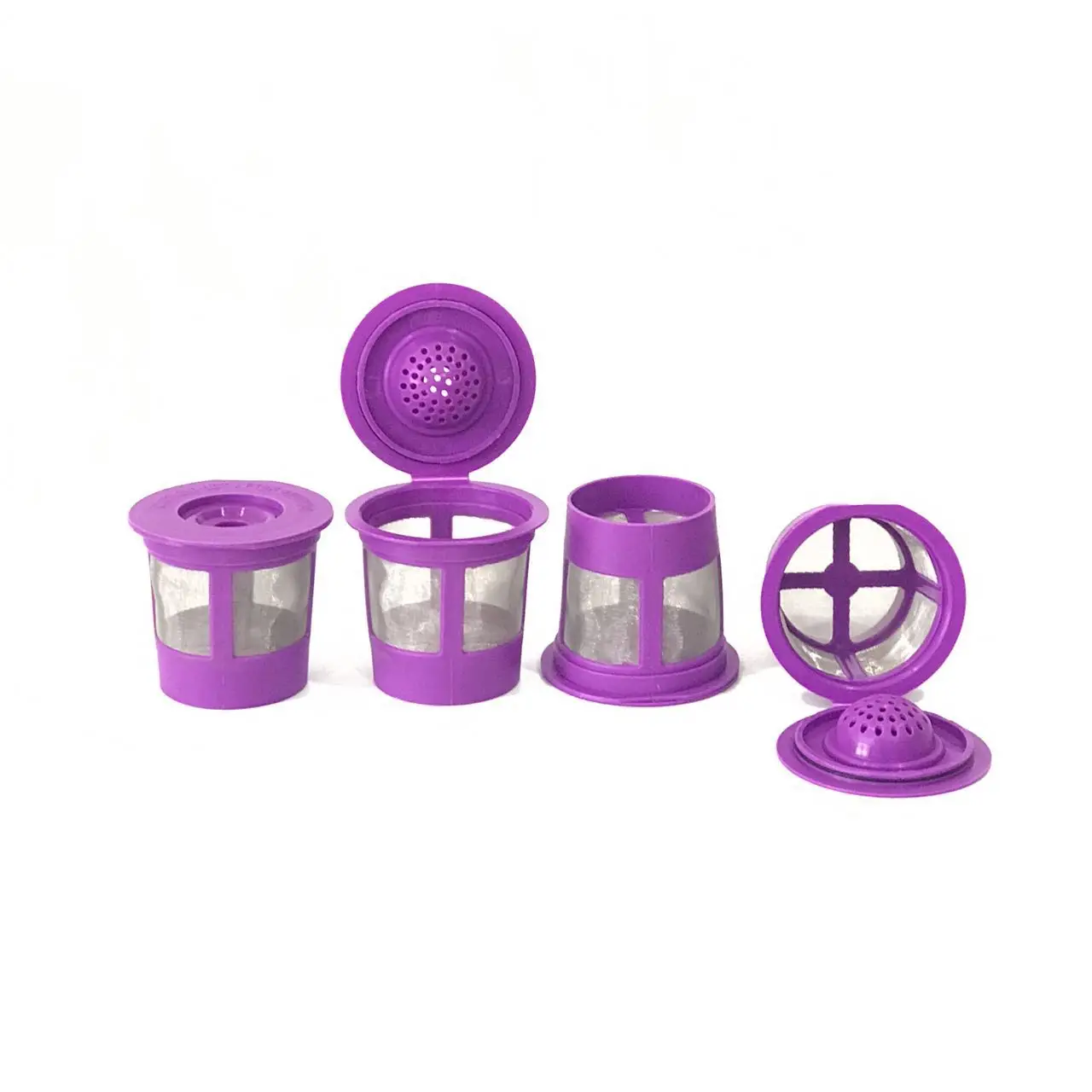 Practical disposable/reusable k cup coffee filter Keurig empty k cup