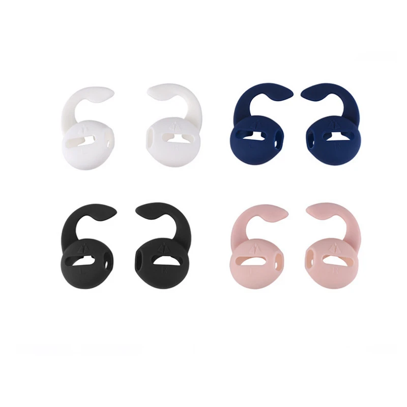 Amazon Hot Sale Durable Silicone Black Earbuds Ear Hooks Covers for Airpod Multicolor Stocked