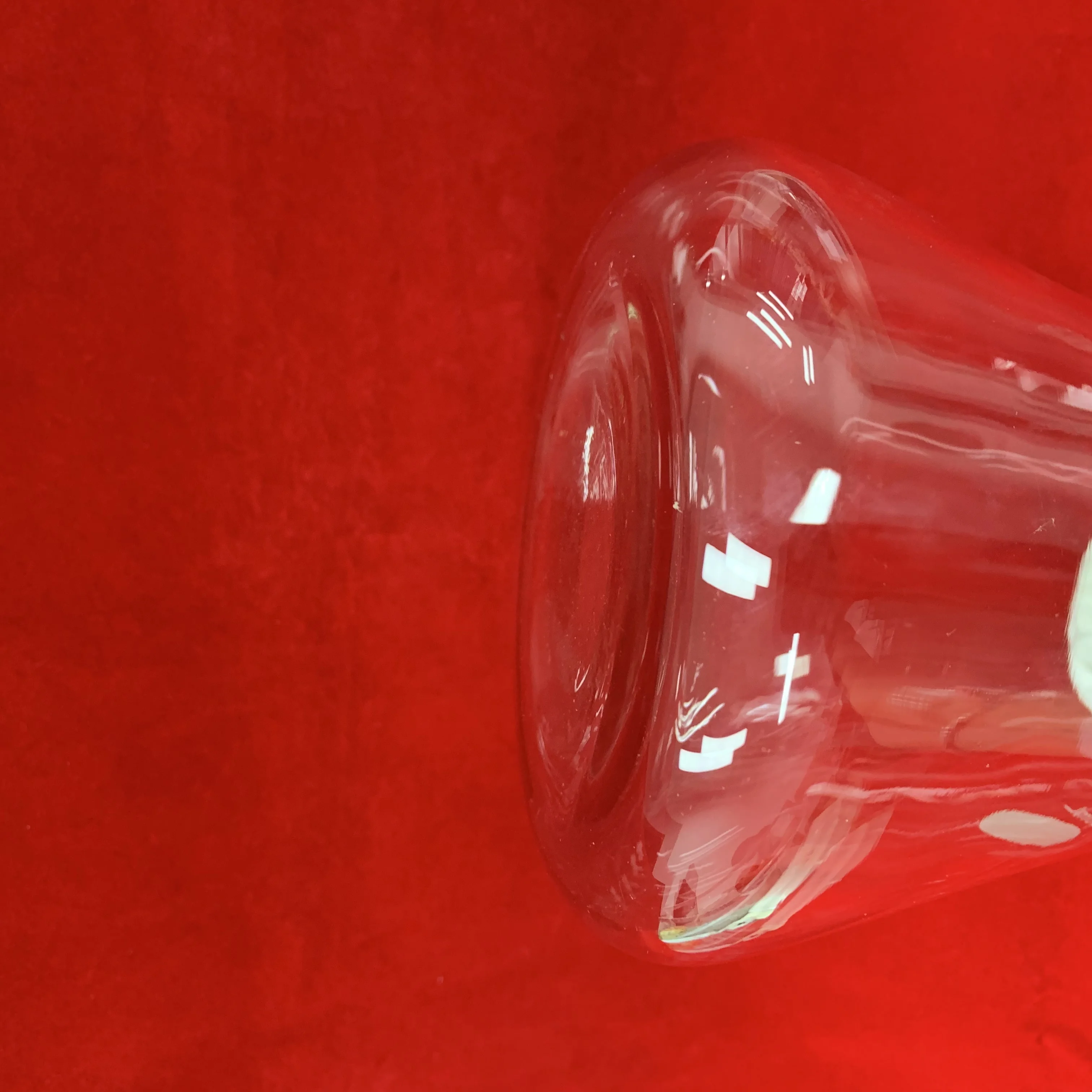 lab use clear erlenmeyer borosilicate glass flask 25-1000ml