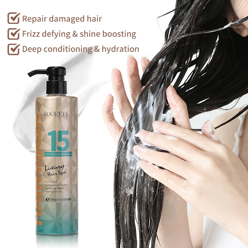 Private Label Guangzhou Hair Care Mask Keratin Hair Shampoo And Conditioner Sulfate Free Argan Oil Shampoo For Curly Hair Mask