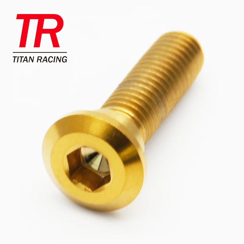 Titanium Ti Motor Brake Rotor Bolt Screw M8X30mm for KAWASAKI Cycling Bolts