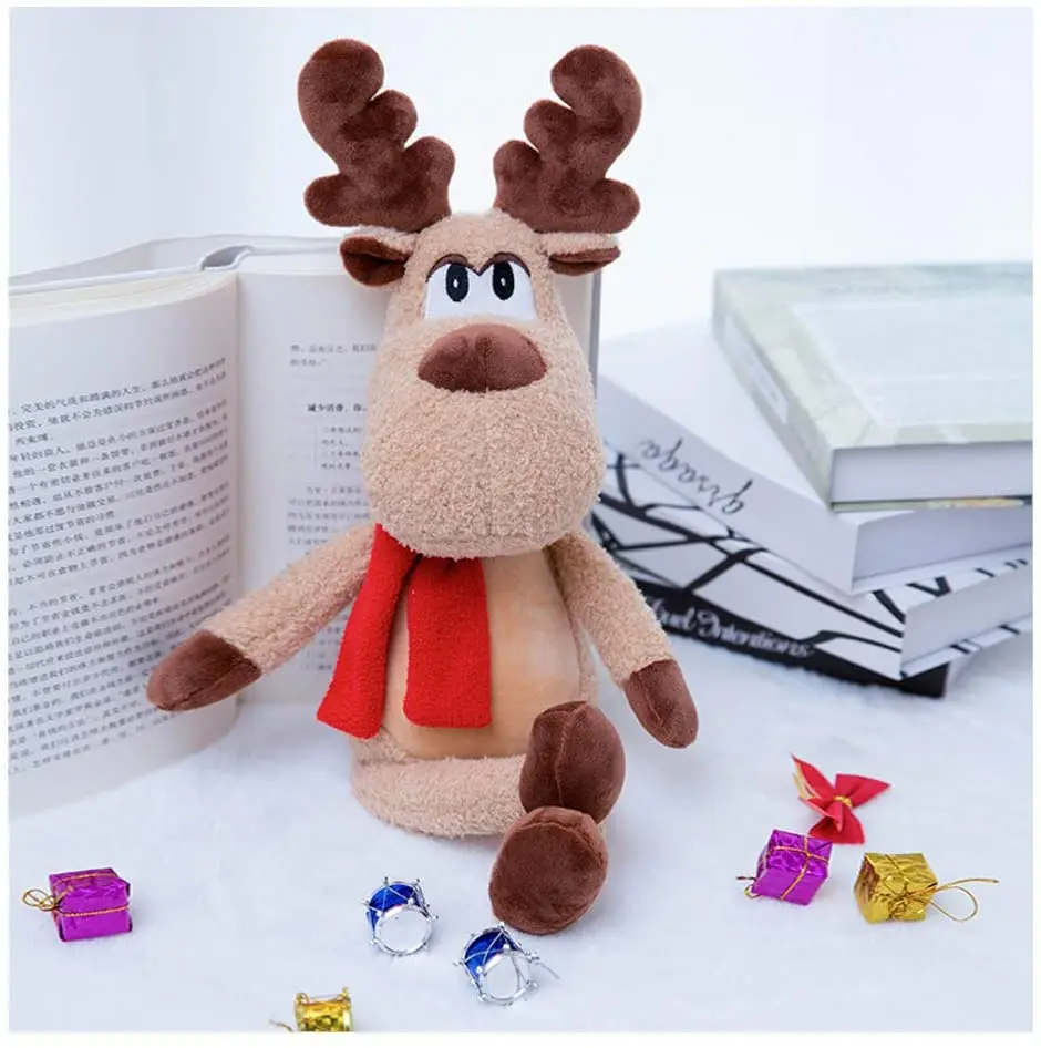 Wholesale New soft toy christmas rani deer leggings butter soft crochet toys Crabs Plush Toy