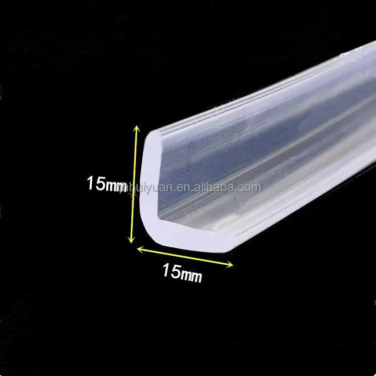 Factory custom L-type EPDM/PVC/EVA rubber sealing strip 7-type edge protective trim seal strip high quality PVC plastic strips
