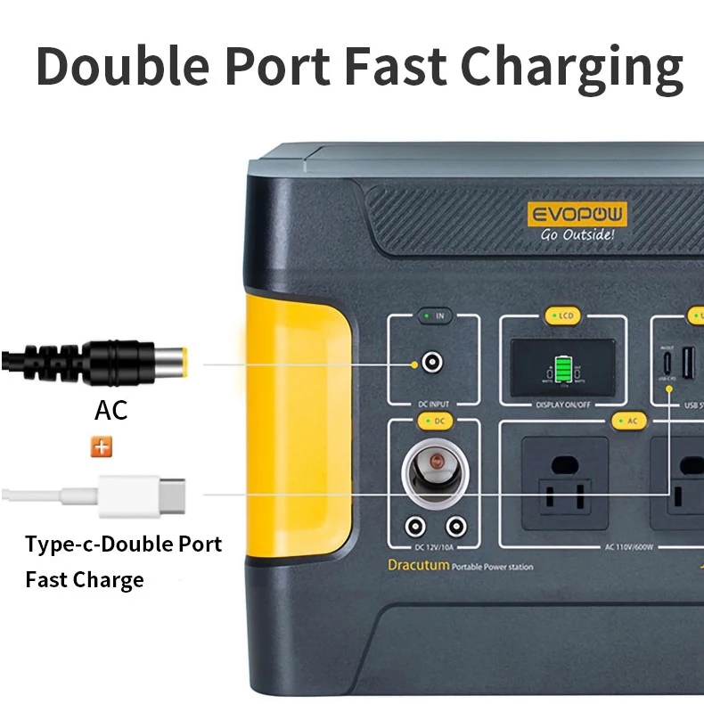 Charging Station Power Bank 600w Portable Power Bank Station For Japanese