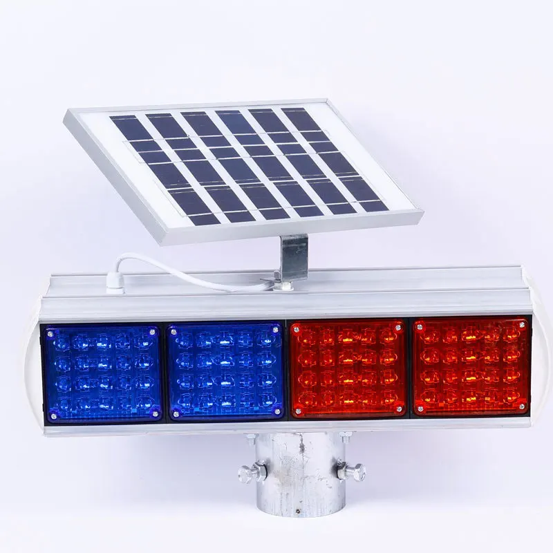 Лидер продаж СВЕТОДИОДНЫЙ дорожный предупреждающий фонарь на солнечных