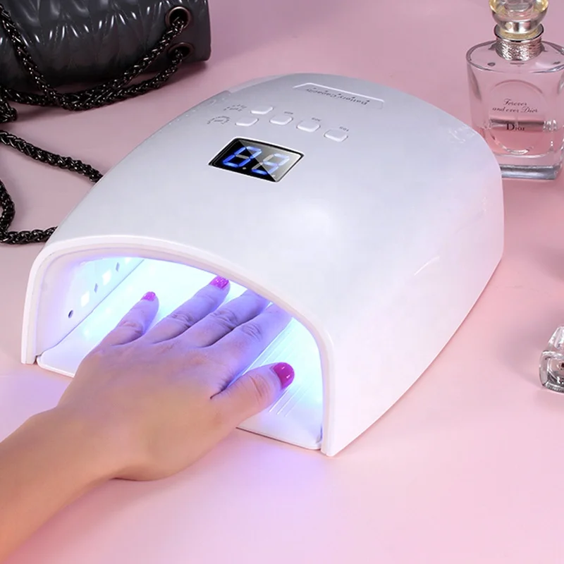 
New S10 48W 30 LEDs Upgraded Rechargeable UV Nail Lamp Wireless Nail Art Gel Cordless Gelpolish Dryer Gel Nail Polish LED Lamp 