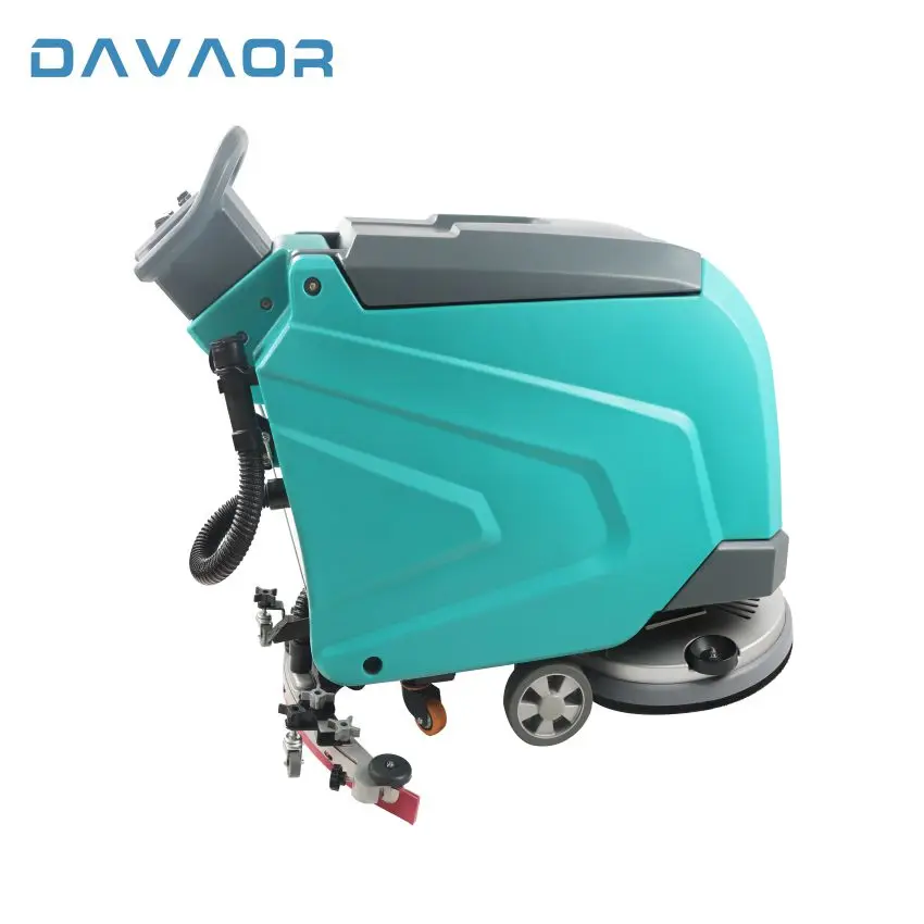 High Efficient Compact 35kg Pressure 20 inch Disc Brush Cleaning Equipment Wet and Dry Industrial Concrete Floor Cleaner Machine