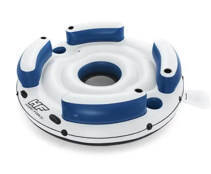 inflatable Floating Island For Lake Pool water River For Lovers and Friend Party sofa boat