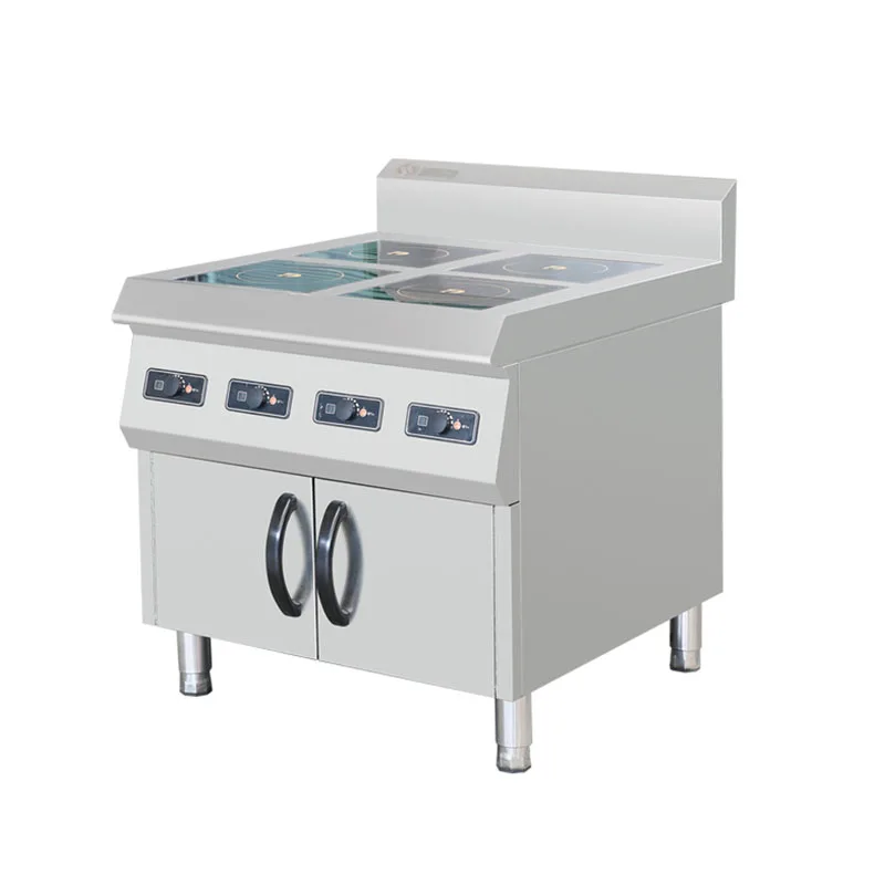 2021 restaurant stainless steel commercial four burners induction cooker