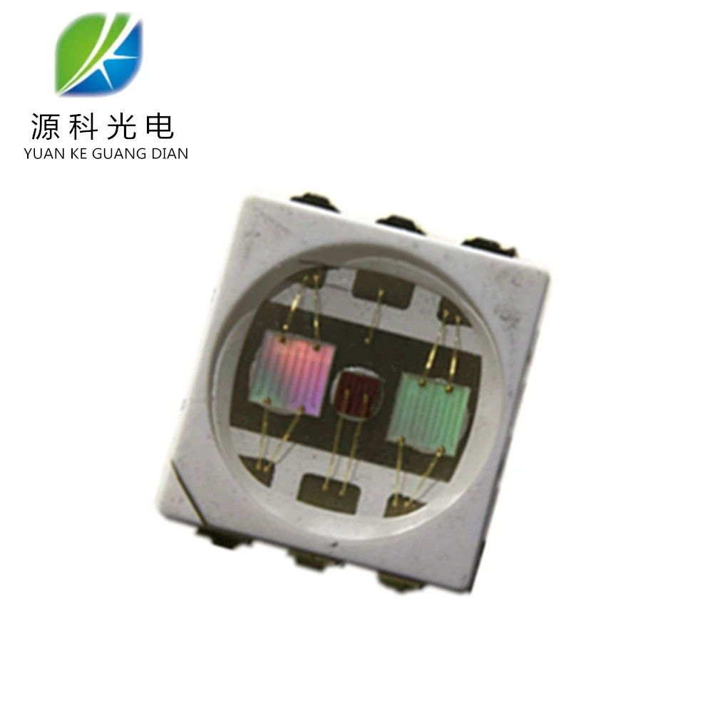 Ультра яркий чип 1-3 Вт Plcc-2 EMC 3030 5050 SMD LED с белым RGB высокого напряжения 6V 9V технический паспорт