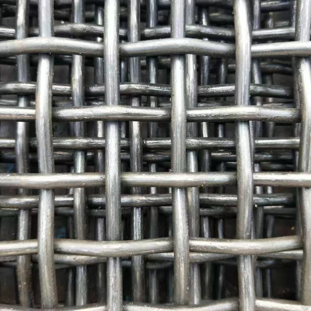 Plain embossed manganese steel wire mesh is high quality and durable